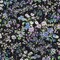 1 Yard Black Celestial Serendipity Metallic Cotton Voile Fabric